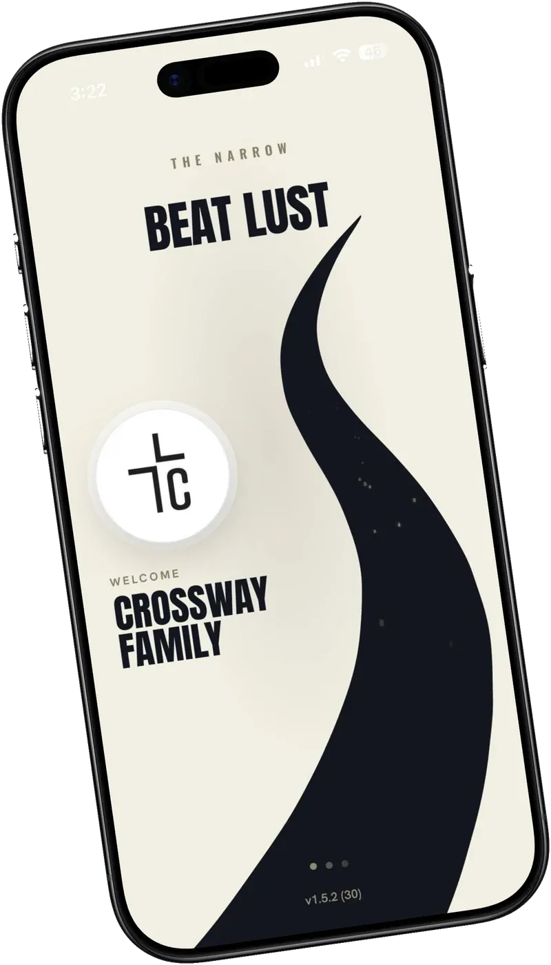 Church welcome screen: Crossway Family